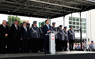 Prezydent Andrzej Duda gościł w Wyższej Szkole Policji w Szczytnie
